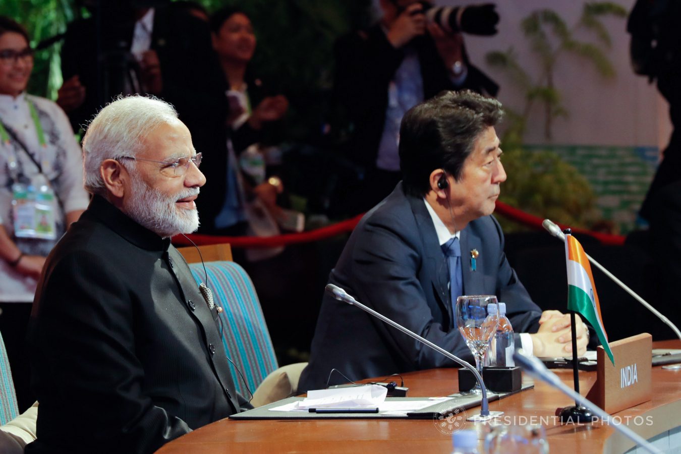 Modi and Abe