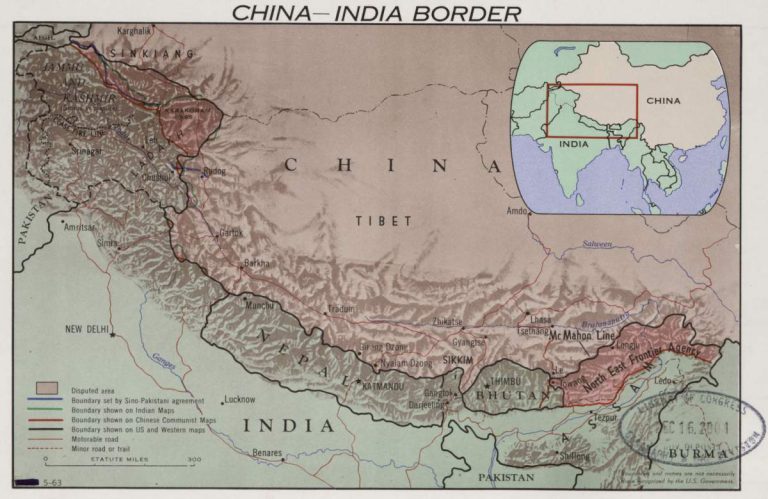 The curse of cartography: India-China border dispute