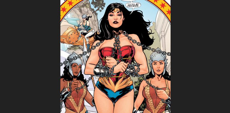 Hidden images of racial and gender discrimination in Wonder Woman comics