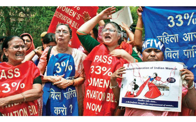 Women On Their Own: On the Women’s Reservation Bill
