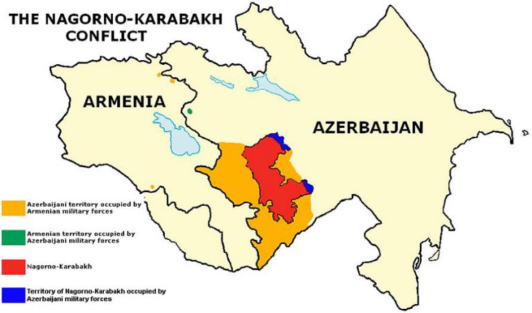 Karabakh War Map